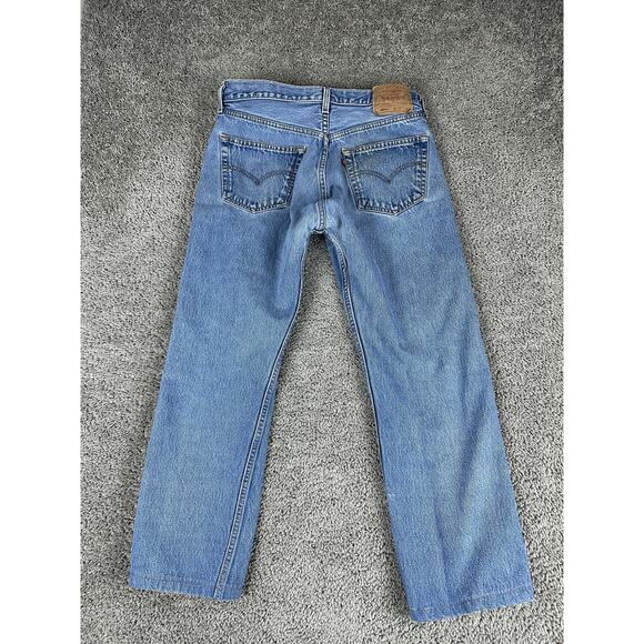 VTG Levis 501XX Jeans Mens 32x26 Straight Leg Button Fly Denim (34x34) 90s Y2K - Picture 13 of 16